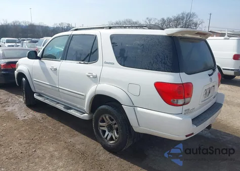2005 Toyota Sequoia Limited V8 from USA, damaged, VIN 5TDBT48A75S247668